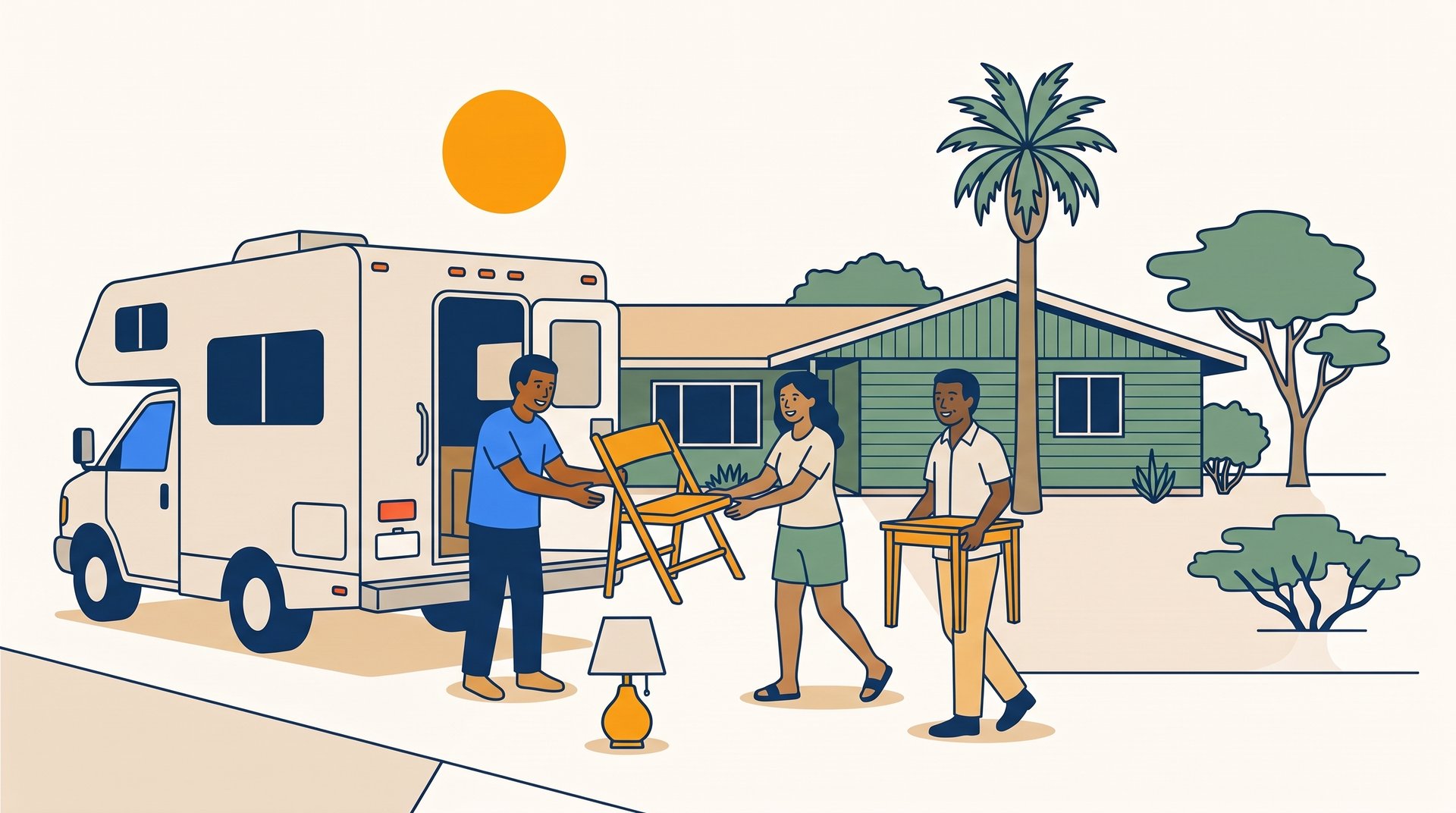 A Winter Texan's Guide to Furnishing a Home from McAllen Garage Sales